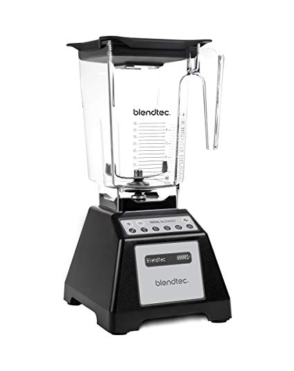 Blend Tec TB-621-25RECOND Total Classic Original Blender with Wildside  Jar, Professional-Grade Power, 10-speeds, Black (Certified Refurbished), 90 oz.