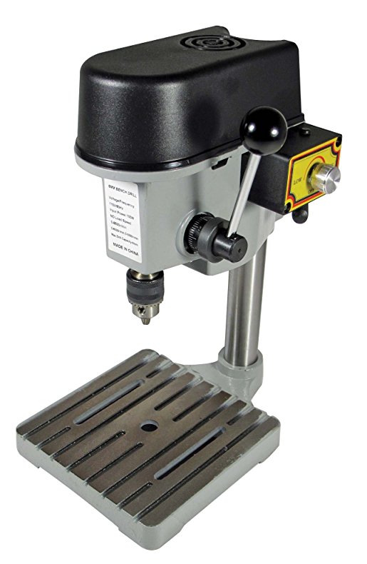 SE 97511MDP 3-Speed Mini Drill Press Bench for Jewelers & Hobbyists