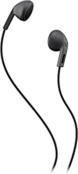 Skullcandy Rail S2LEZ-J567 in-Ear Wired Earphones Without Mic (Black Charcoal)