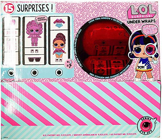 LOL Surprise! Innovation Series 4 Wave 1 Underwraps Dolls - Full Set of 12 in Display Case