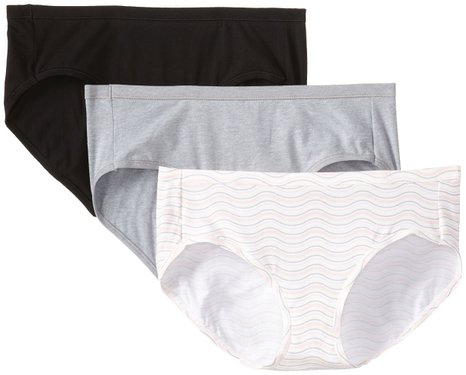 Hanes Women's Classics Soft Stretch Hipster Panties (Pack of 3)
