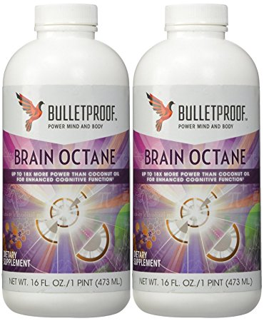Bulletproof Brain Octane Oil - 16oz (2 Pack)
