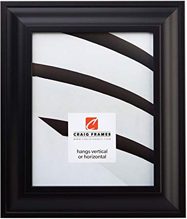 Craig Frames 21834700BK 21 by 31-Inch Picture Frame, Smooth Finish, 2-Inch Wide, Black