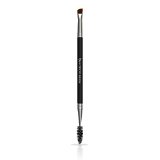 pro Brow Brush - Duo Angled Eyebrow Brush with Spoolie to Define Shape and Blend for Perfect Brows Every Time Works with All Fillers Including Powder Gel Pencils Tint and Pomade