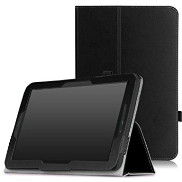 MoKo Verizon Ellipsis 10 Case - Slim Folding Cover Case for Verizon Ellipsis 10 2015 Tablet, BLACK