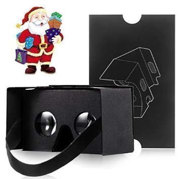 Kollea Google Cardboard V20 3D Glasses Virtual Reality DIY Kit - More Comfortable and Clearer