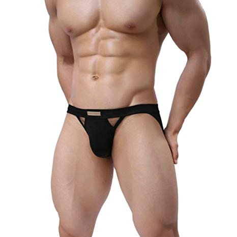 MuscleMate Premium Men's Jockstrap Men's Hot Thong Underwear Low Raise, Comfort,