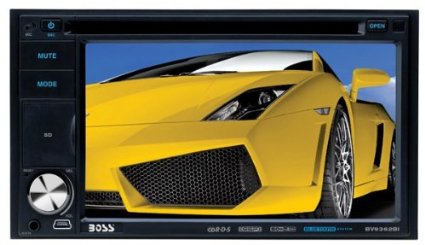 BOSS AUDIO BV9362BI Double-DIN 62 inch Touchscreen DVD Player Receiver Bluetooth Wireless Remote