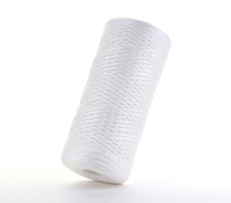 Hydronix SWC-45-1001 Universal Whole House Sediment String Wound Water Filter Cartridge 4.5" x 10" - 1 Micron