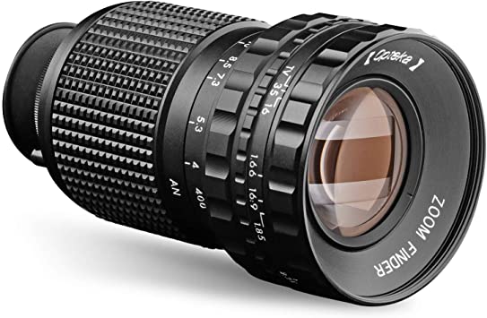 Opteka 11x Zoom Professional Large Director's Viewfinder with HD Multicoated Glass, All Metal Body and Click Stops