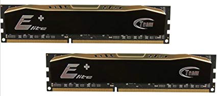 Team Elite Plus 8GB (2 x 4GB) 240-Pin DDR3 SDRAM DDR3 1333 (PC3 10600) Desktop Memory Model TPD38G1333C9DC01