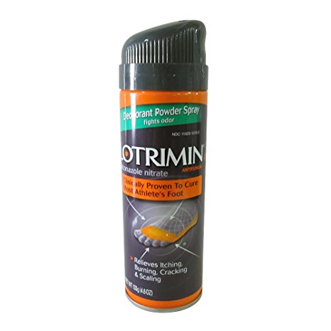 Lotrimin Deodorant Powder Foot Spray 4.6 oz (3 pack)