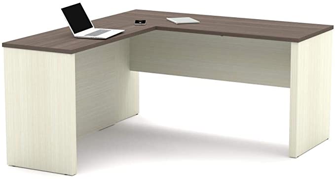 Bestar, Prestige Plus Collection, Executive L-Shaped Office Desk