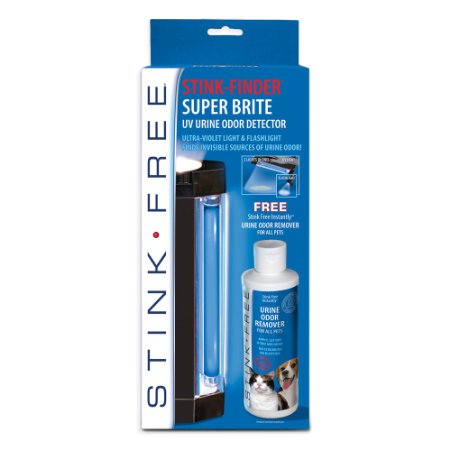Stink-finder Super Bright Combo, Incl. Stink Free Instantly 8 Oz Urine Odor Remover (Free)