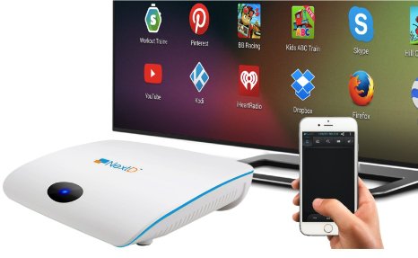 NextD TV - 1 Million  Apps on TV - Only Smart TV Player with Remote Multi-Touch & Motion Control via Smartphone - 100X More Apps and Games than Any Other Android TV Box or Smart TV Box
