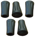 BAFX Products TM - Pack of 5 - Hiking Pole Replacement Tips - For BAFX Products Hiking Poles