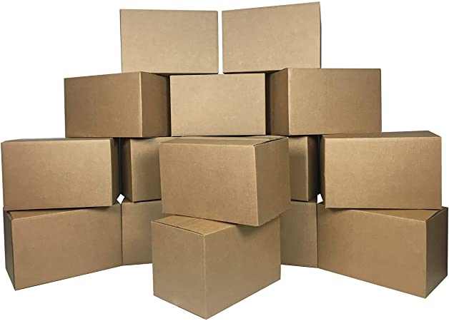 uBoxes Moving Boxes Bundles Small Boxes 16" x 10" x 10" - Pack of 15