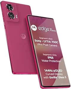 Motorola Edge 50 Fusion 5G (Hot Pink, 8GB RAM, 128GB Storage)