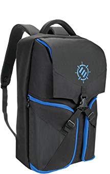 ENHANCE Universal Console Laptop Gaming Backpack for PS4 Pro, Xbox One & Computers - Gear Arsenal Storage for Controllers, Headsets, Games, Mice, Keyboards & Accessories - Essential Esports Gear