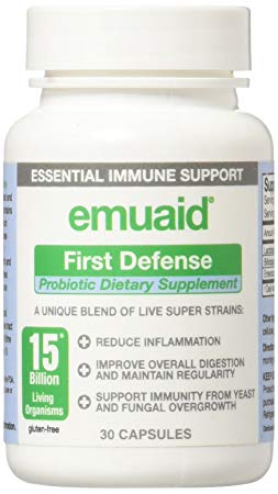 Emuaid Probiotic,First Defense 30 CAP