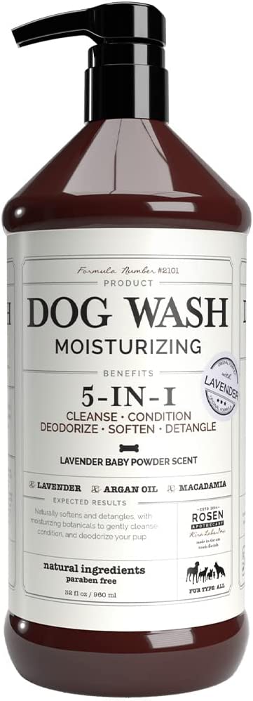 Rosen Apothecary 5-in-1 Dog Wash, 960ml/32 fl oz
