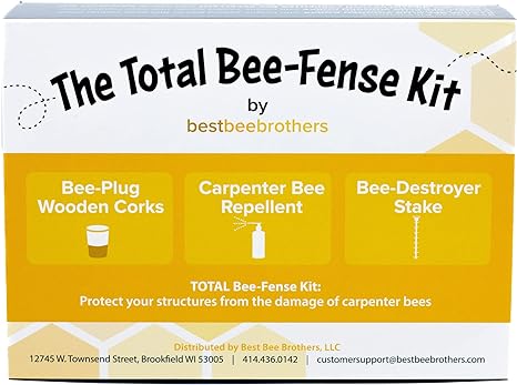 Best Bee Brothers The Total Bee-Fense Kit for Carpenter Bees