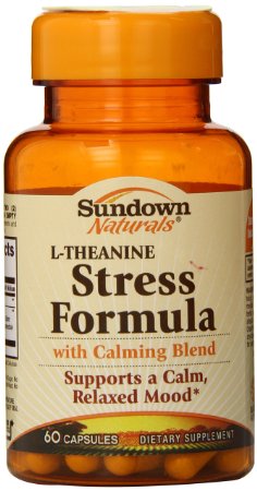 Sundown Naturals L-Theanine Stress Formula 60 Capsules