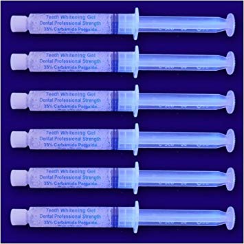 INSTANT WHITE SMILE optimized 60cc GELL ONLY syringes (NO TRAYS) 36% Professional Strength Carbamide Peroxide Teeth Whitening Gel only