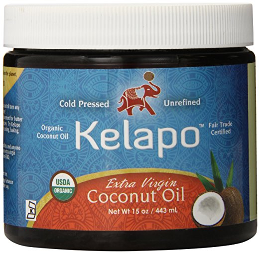 Kelapo Extra Virgin Coconut Oil, 15-Ounce Jar
