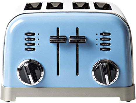 Cuisinart CPT-180 Metal Classic 4-Slice Toaster (Sky Blue)