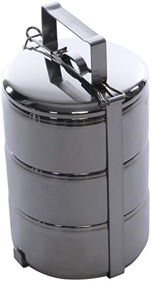 Grand Trunk Three-Tier Tiffin Box and Food Carrier