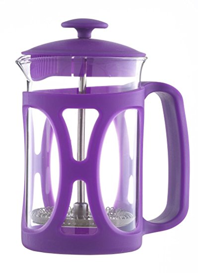 Grosche Basel French Press Coffee and Tea Maker (Large - 800 ml, Purple)