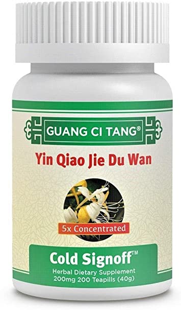 Cold Signoff (Yin Qiao Jie Du Pian/Wan) 200 mg 200 Tablets