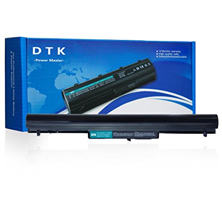 DTK New Laptop Battery Replacement for HP Pavilion 14 Ultrabook Series Pavilion 15 Ultrabook Series Pavilion Sleekbook 14 Series Pavilion Sleekbook 15 Series P/N: VK04 [14.4V 2200MAH]