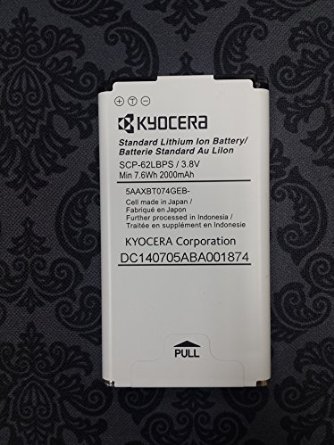 New Oem Kyocera SCP-62LBPS Hydro Life4 C6530 T-Mobile Metro PCS 2000mah Battery