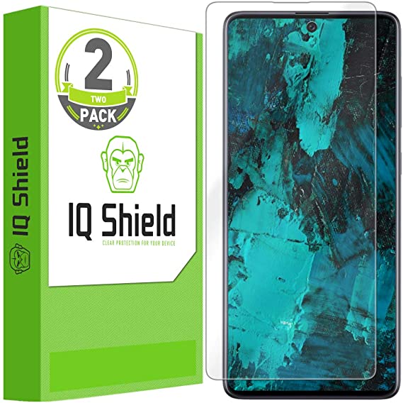 IQ Shield Screen Protector Compatible with Samsung Galaxy A71 5G (6.7 inch)(2-Pack) Anti-Bubble Clear Film