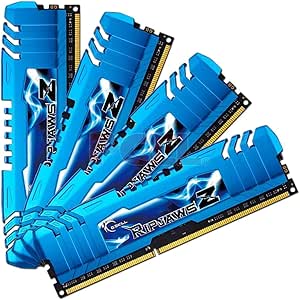 G.Skill 32GB DDR3 2400MHz PC3-19200 RipjawsZ CL11 1.65V Quad Channel Memory Kit (4X 8GB)