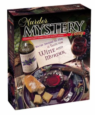 Murder Mystery Party Games - A Taste for Wine and Murder