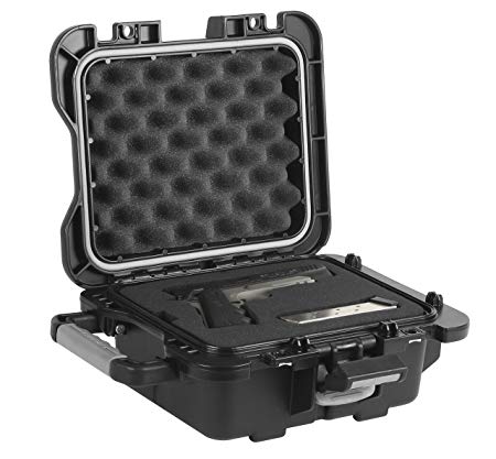 Plano Fieldlocker Medium Mil-Spec Pistol Case, Black, Medium