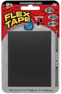 Flex Seal TFSBLKMINI Flex Tape Mini-Black