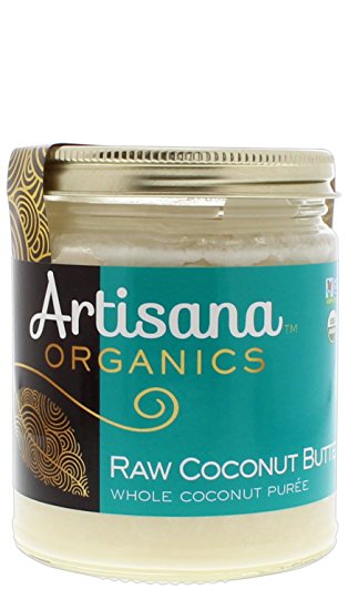 Artisana Organics - Coconut Butter, Whole Coconut Puree, Single Ingredient Handmade Rich & Thick Spread, USDA & QAI Organic Certified, Non-GMO, Vegan & Gluten Free (8 oz)