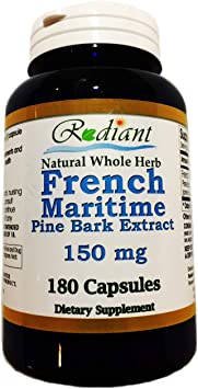 Sale! French Maritime Pine Bark Extract 150mg 180 Capsules