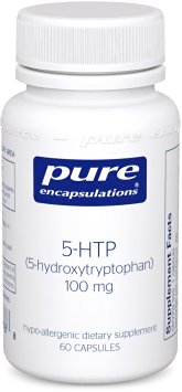 Pure Encapsulations - 5-HTP (5-Hydroxytryptophan) 100 mg. - Hypoallergenic Dietary Supplement to Promote Serotonin Synthesis* - 60 Capsules