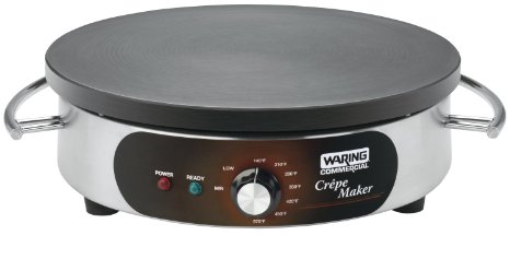 Waring Commercial WSC160 Heavy-Duty Commercial Electric Crepe Maker, 16-Inch