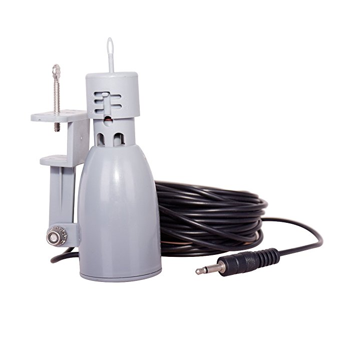Yardeen Wired Rain Sensor Sprinkler System and Freeze Sensor Mini-click Color Gray