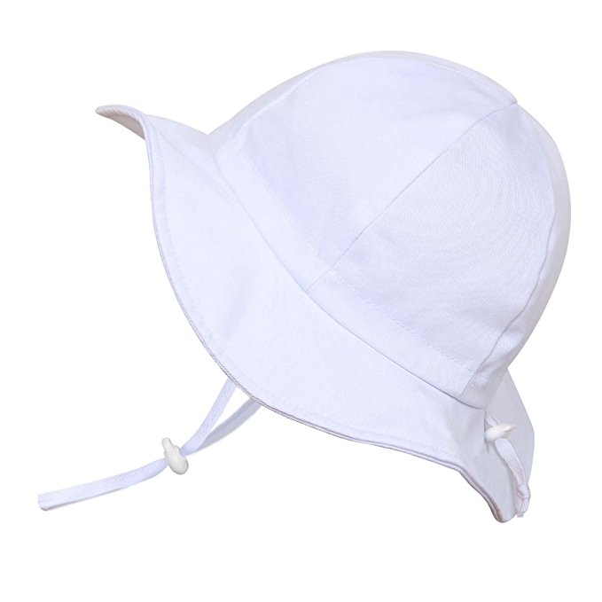 Baby Toddler Kids Breathable Sun Hat 50 UPF, Adjustable for Grow, Stay-on