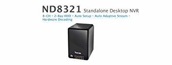 Vivotek ND8321 8-Channel Standalone Desktop NVR