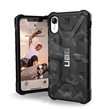 Urban Armor Gear UAG Pathfinder Rugged Protection Case/Cover Designed for iPhone XR (Military Drop Tested) - Midnight Camo