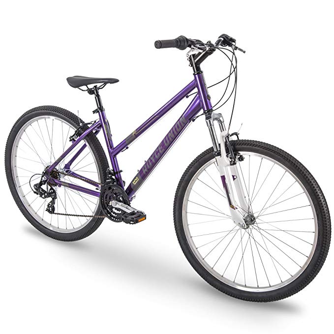 Royce Union RMT Womens' 21-Speed All-Terrain Mountain Bike, Eggplant Purple