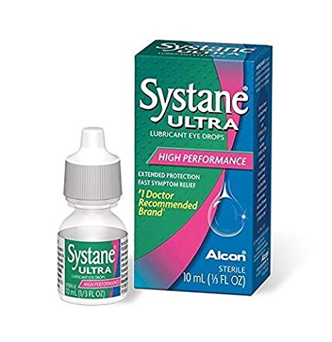 Systane Ultra Lubricant Eye Drops .33 fl oz (10 mL Bottle)